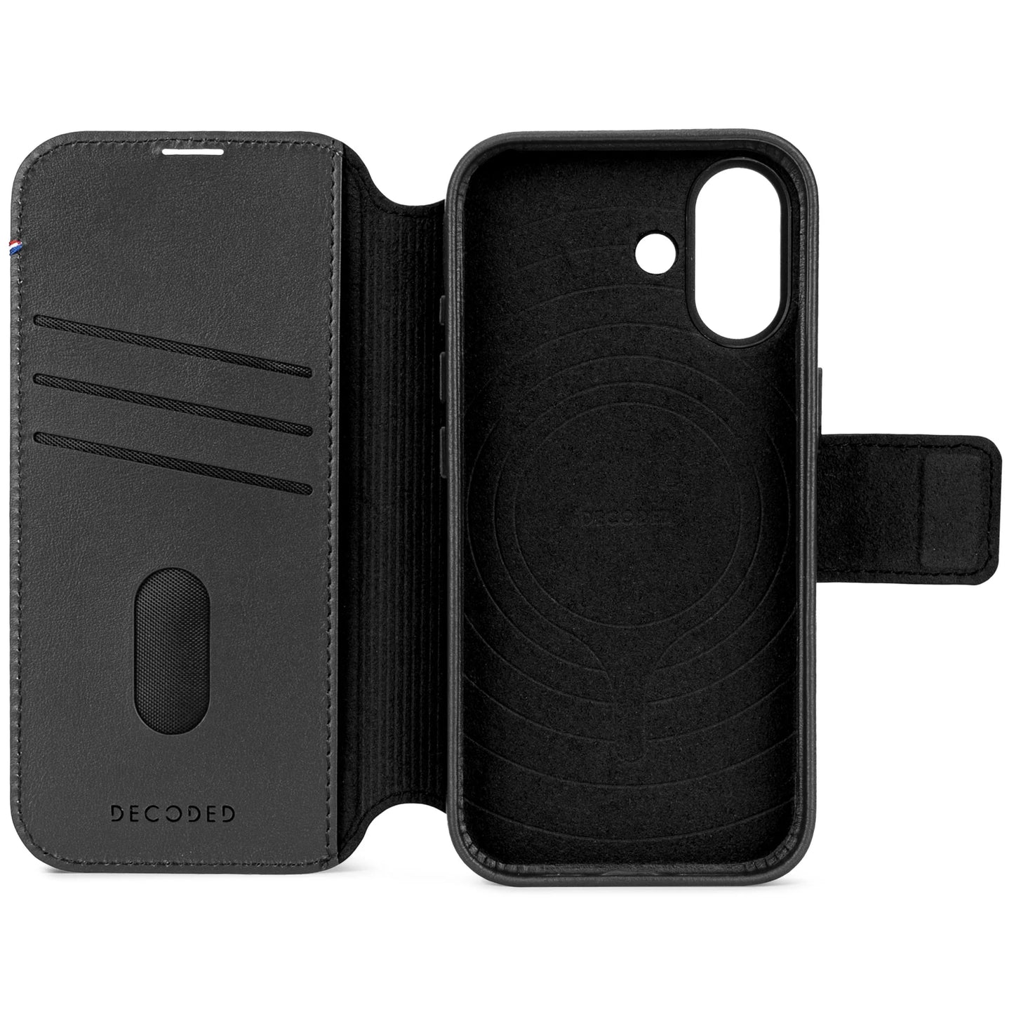 Decoded Detachable Wallet pour iPhone 17 - Noir