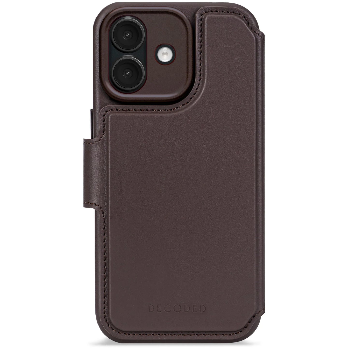 Decoded Detachable Wallet pour iPhone 17 - Brun Chocolat