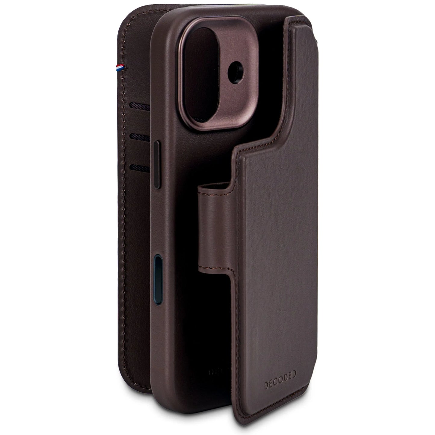 Decoded Detachable Wallet pour iPhone 17 - Brun Chocolat