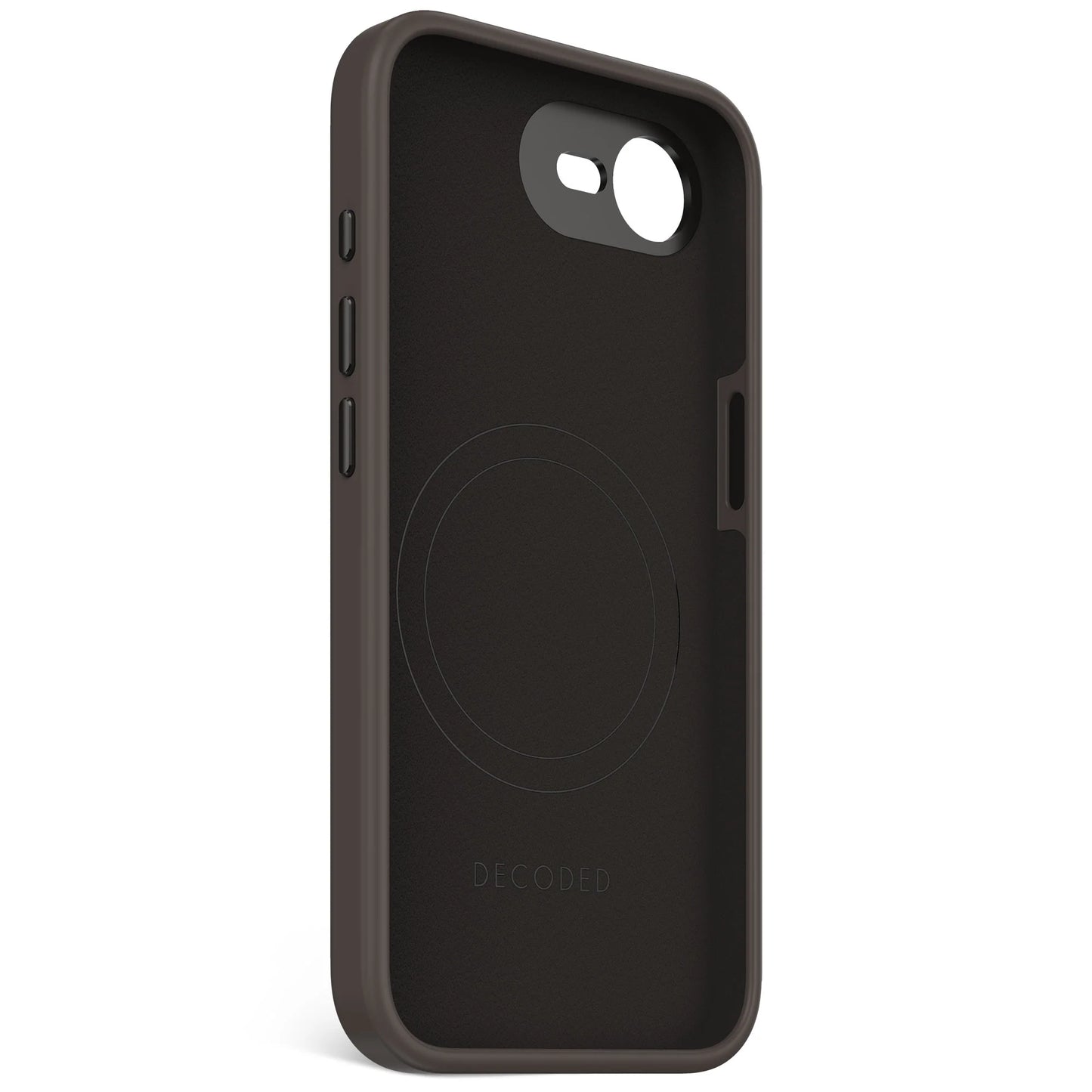 Decoded Silicone Backcover voor iPhone 17e/16e - Charcoal