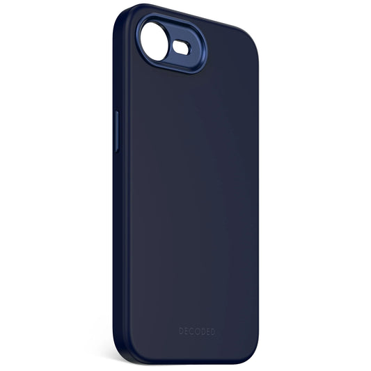 Decoded Silicone Backcover voor iPhone 17e/16e - Marineblauw
