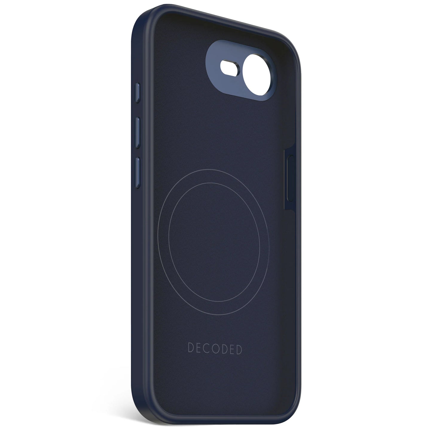Decoded Silicone Backcover voor iPhone 17e/16e - Marineblauw