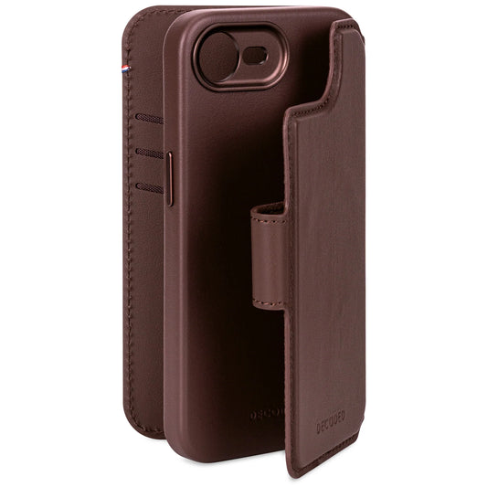 Decoded Detachable Wallet pour 17e/16e - Brun chocolat