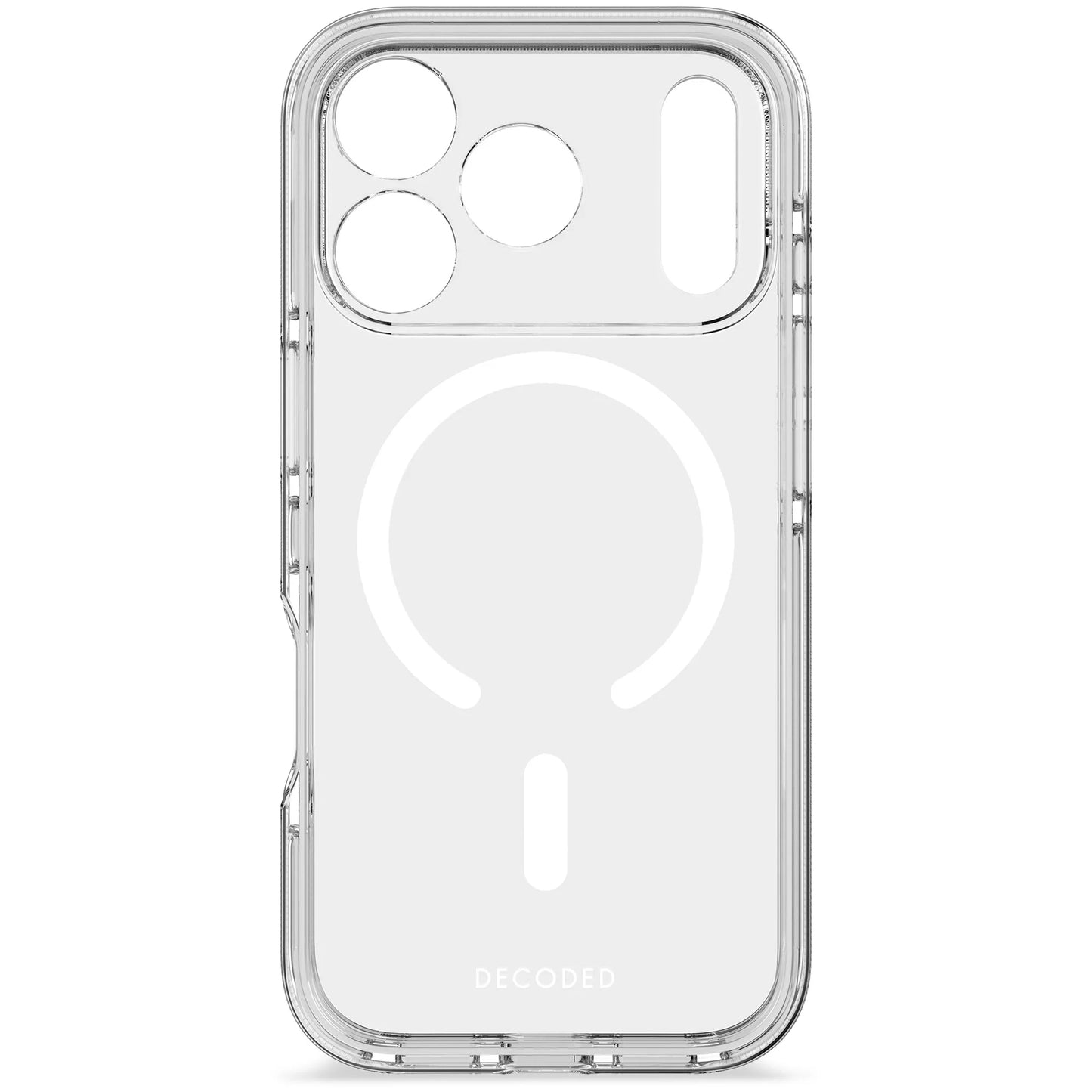 Decoded DropTec Transparent Backcover voor iPhone 17 Pro - Transparant