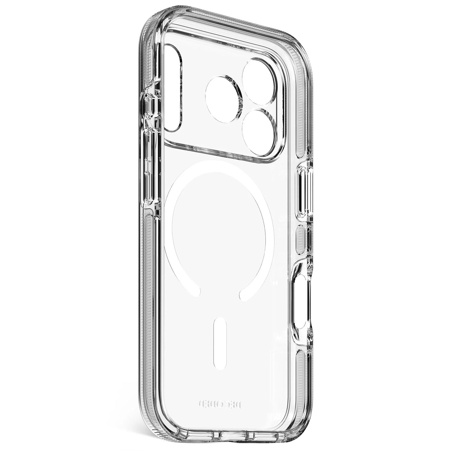 Decoded DropTec Transparent Backcover voor iPhone 17 Pro - Transparant