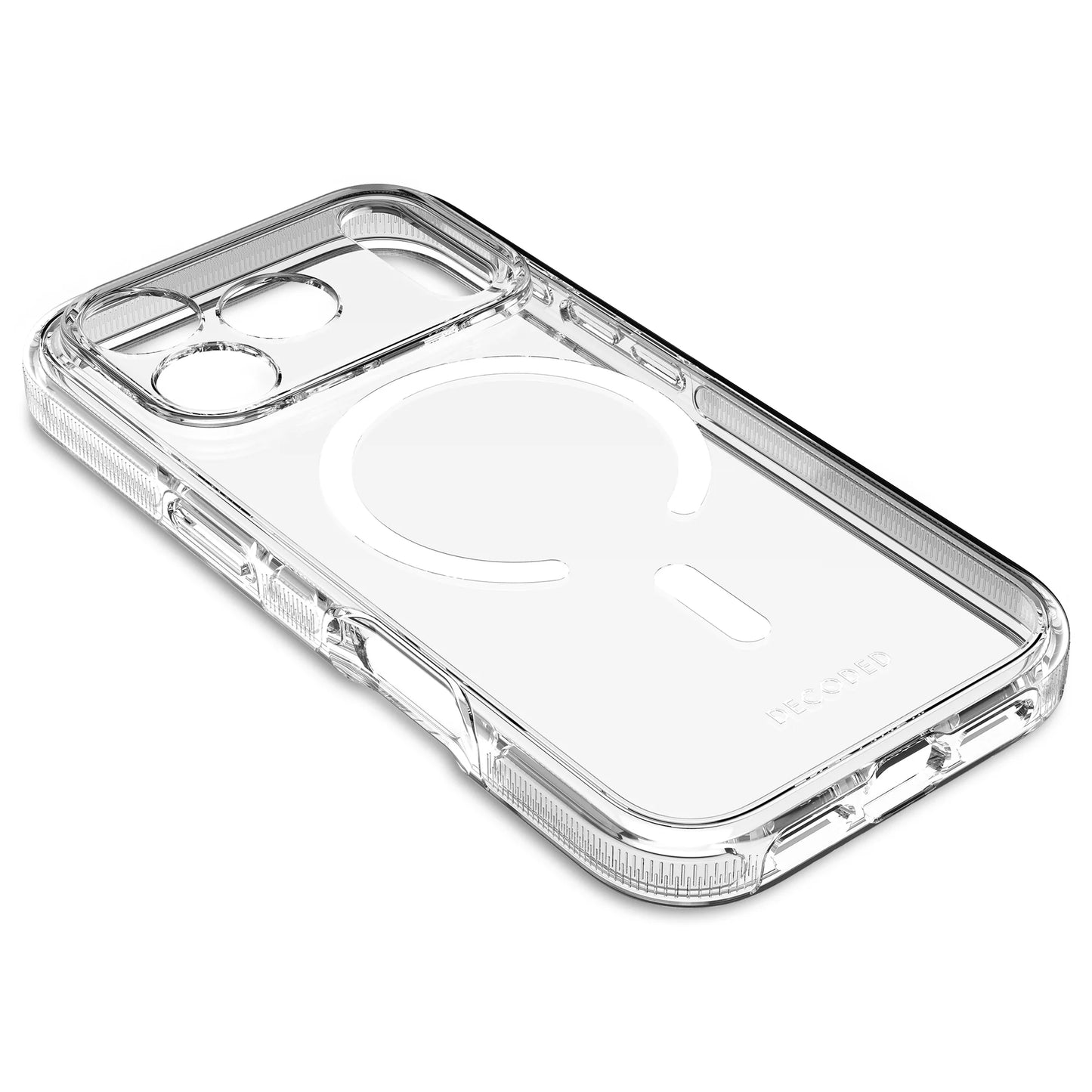 Decoded DropTec Transparent Backcover voor iPhone 17 Pro - Transparant