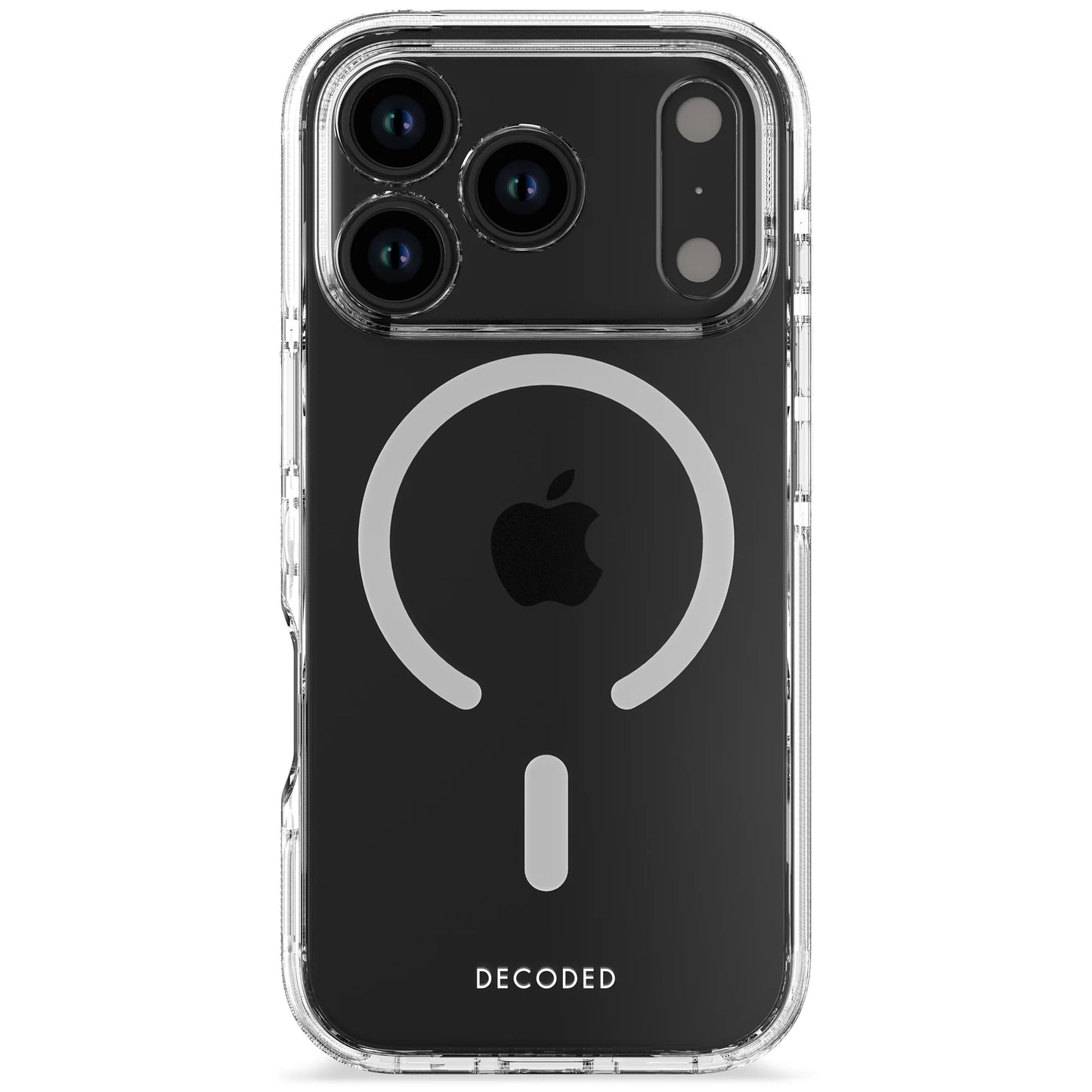 Decoded DropTec Transparent Backcover voor iPhone 17 Pro - Transparant