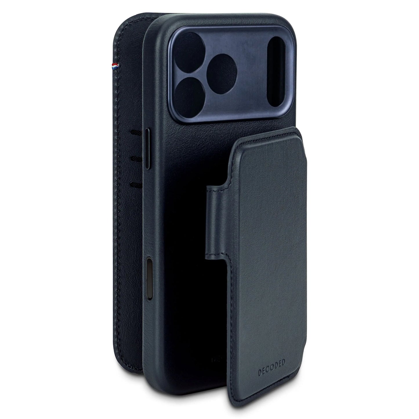 Decoded Detachable Wallet voor iPhone 17 Pro - Marineblauw