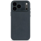 Decoded Housse en cuir pour iPhone 17 Pro Max - Bleu marine