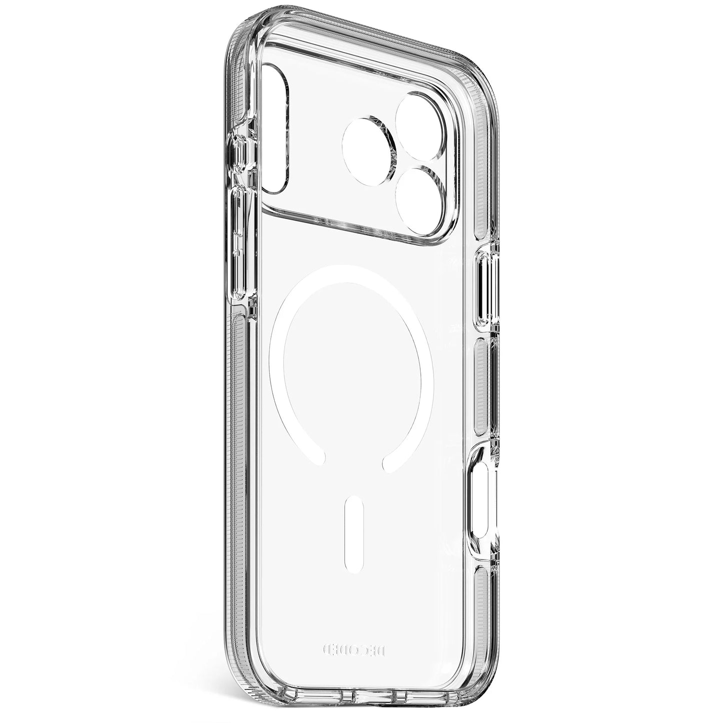 Decoded DropTec Transparent Backcover voor iPhone 17 Pro Max - Transparant