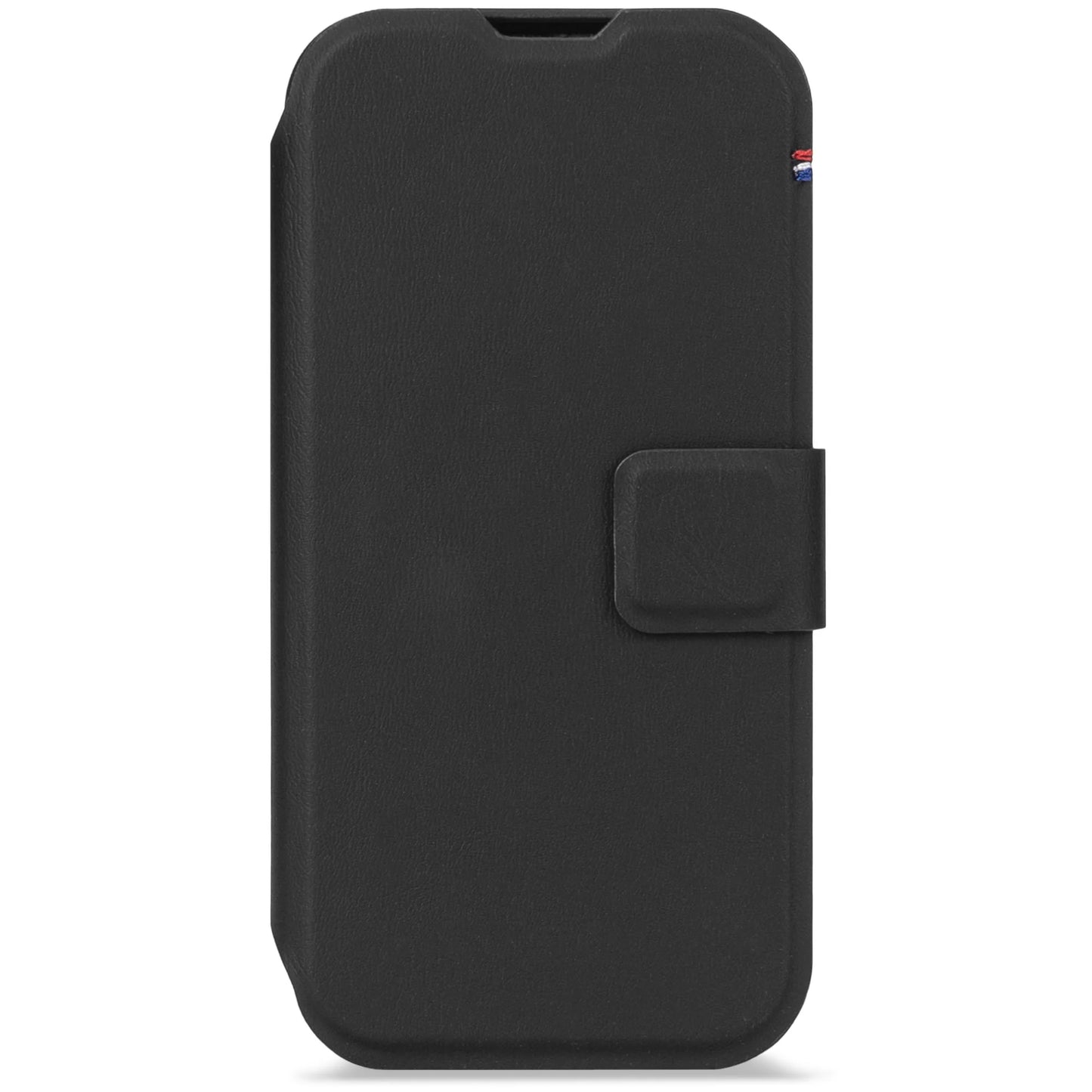 Decoded Textured Silicone Detachable Wallet voor iPhone 17 Pro Max - Phantom Zwart