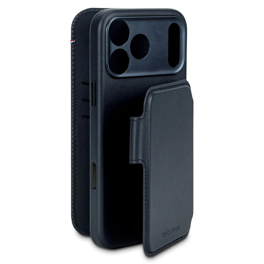 Decoded Detachable Wallet voor iPhone 17 Pro Max - Marineblauw