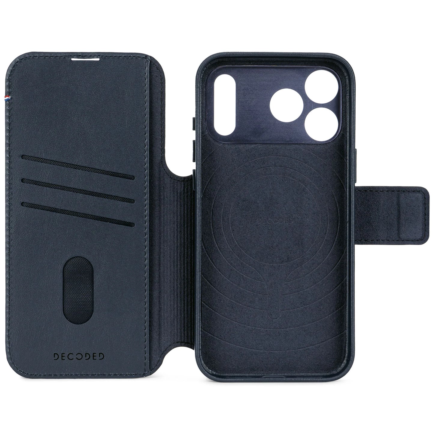 Decoded Detachable Wallet voor iPhone 17 Pro Max - Marineblauw