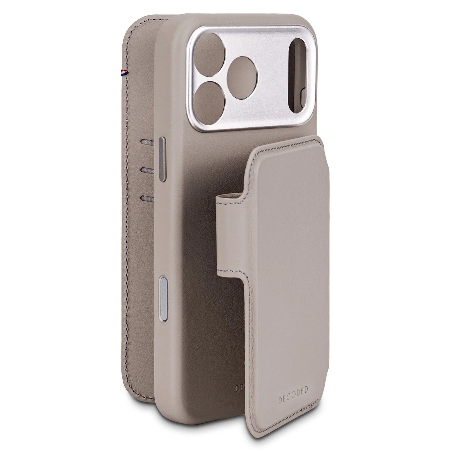 Decoded Detachable Wallet pour iPhone 17 Pro Max - Argile Solide