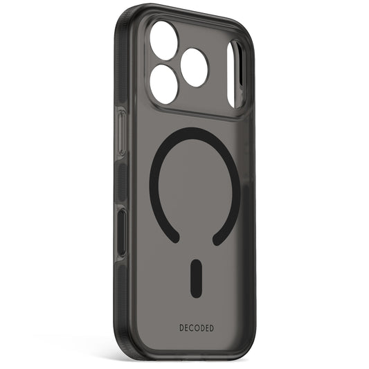Decoded DropTec Transparent Backcover pour iPhone 18 Pro/17 Pro - Frosted Black