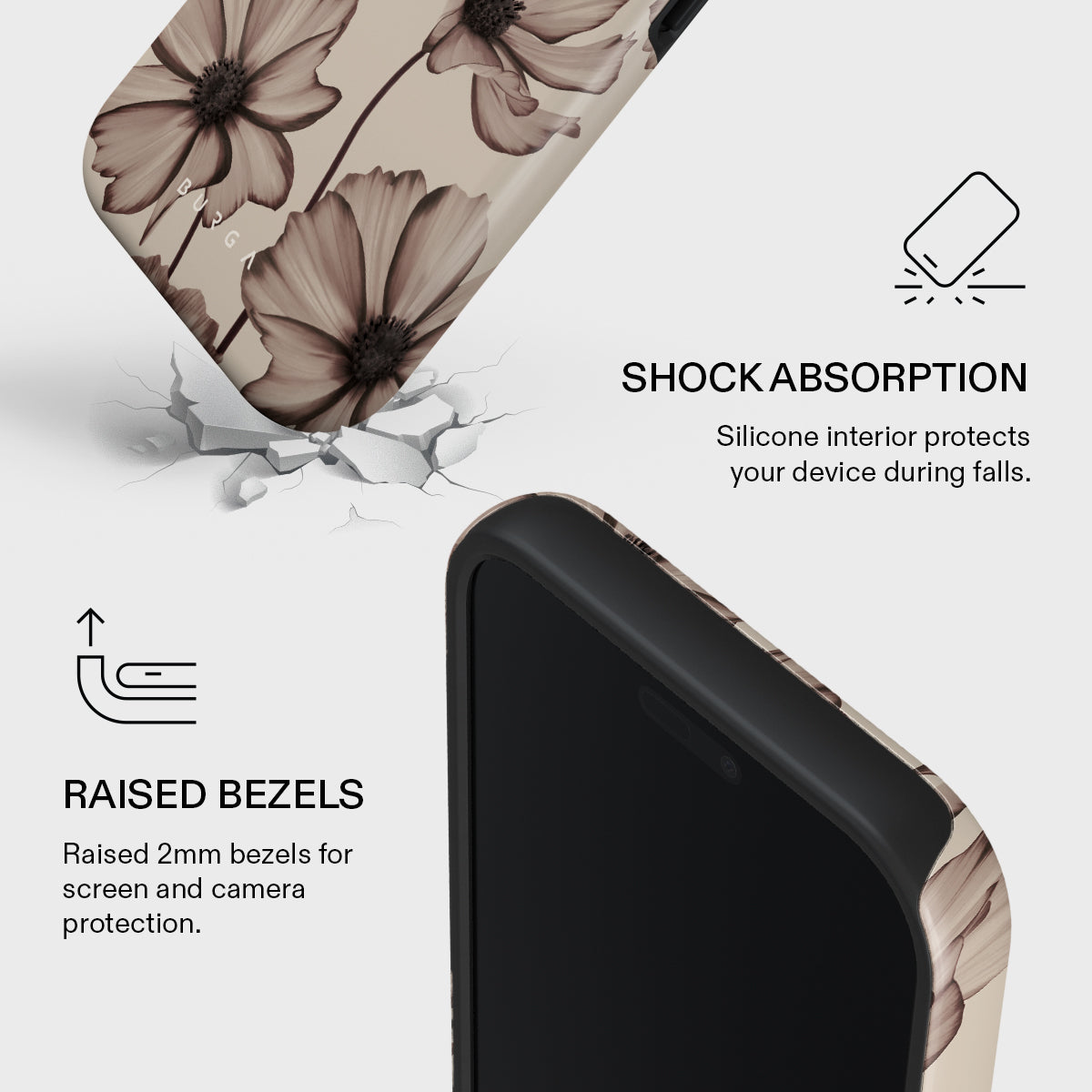 Burga Tough Case avec MagSafe pour iPhone 17 Air - Barely Yours