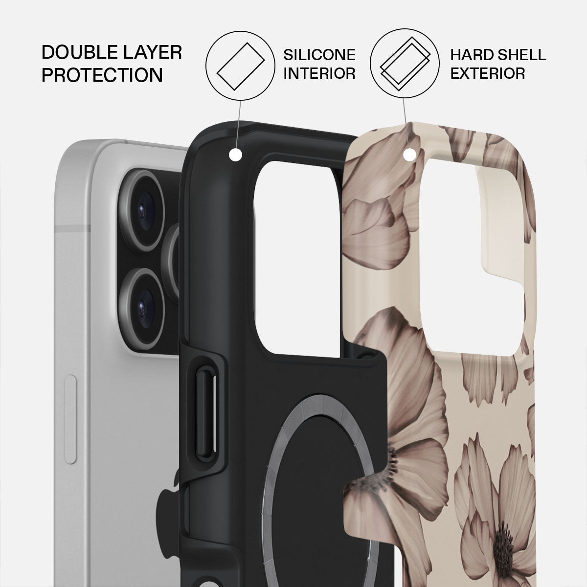 Burga Tough Case met MagSafe voor iPhone 17 Pro - Barely Yours