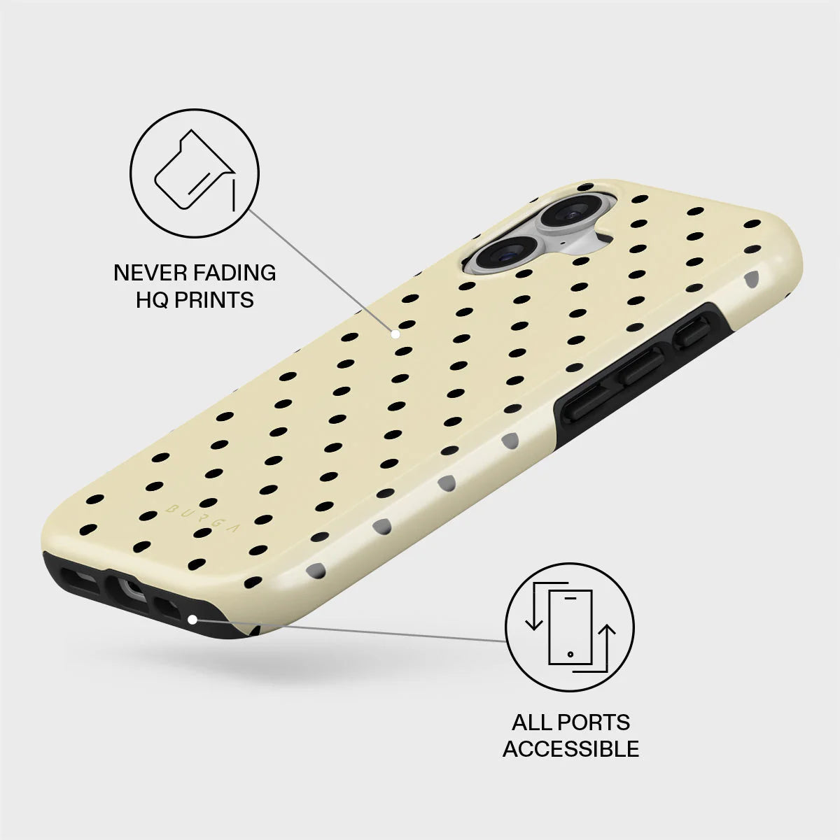 Burga Tough Case met MagSafe voor iPhone 17 - Sweet Treat