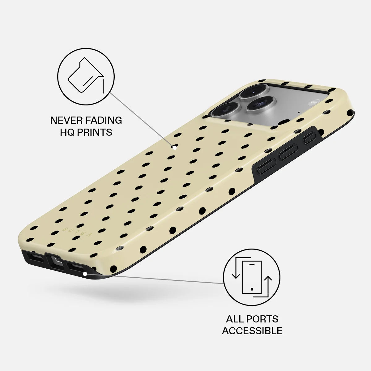 Burga Tough Case avec MagSafe pour iPhone 18 Pro Max/17 Pro Max - Sweet Treat