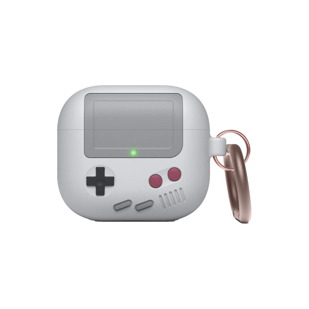 EOL Elago Gameboy Hang Case voor AirPods (3e gen.) - Lichtgrijs