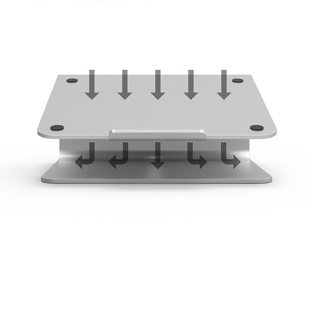 Elago L2 Aluminum Stand voor MacBook - Zilver