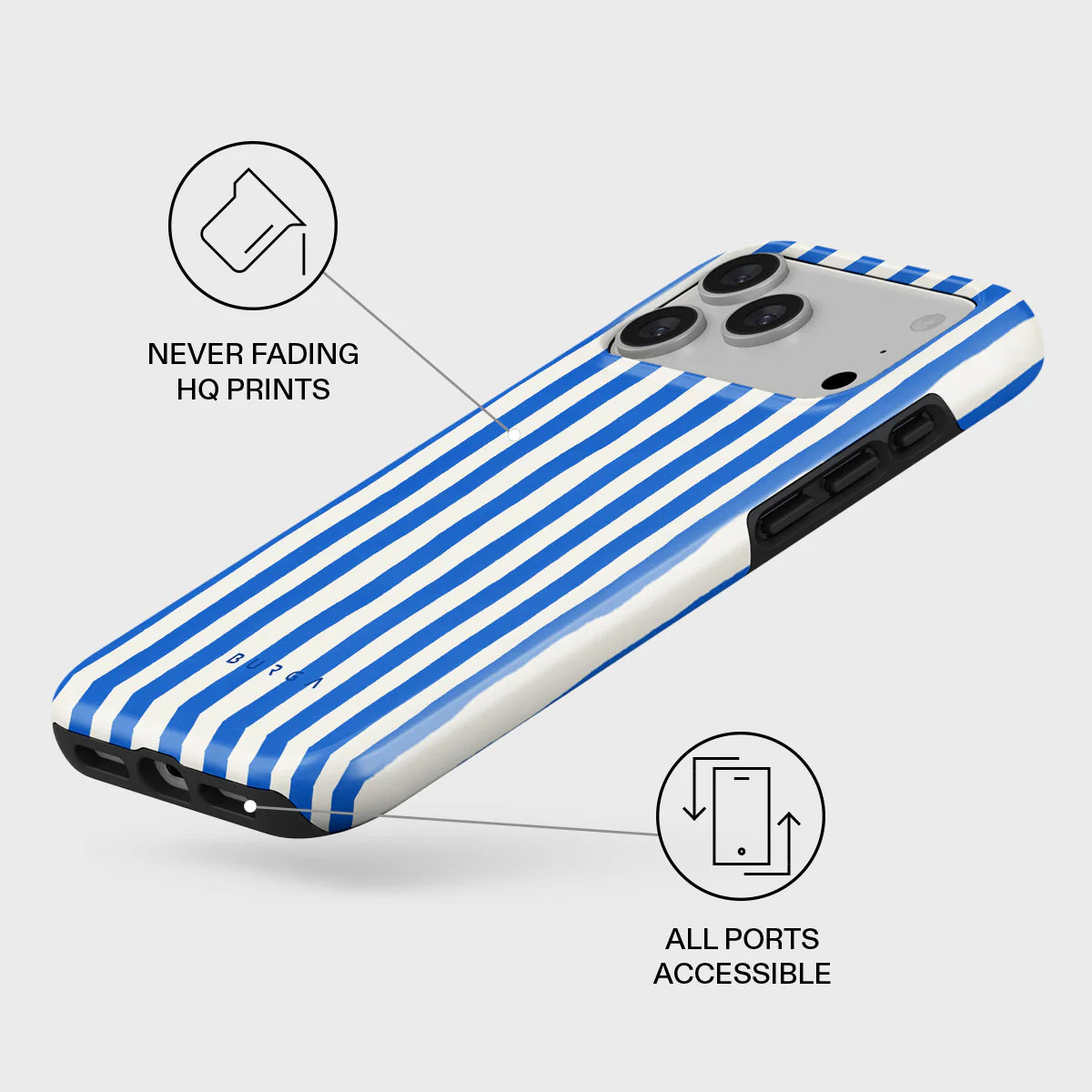 Burga Tough Case avec MagSafe pour iPhone 17 Pro Max - Kafenio