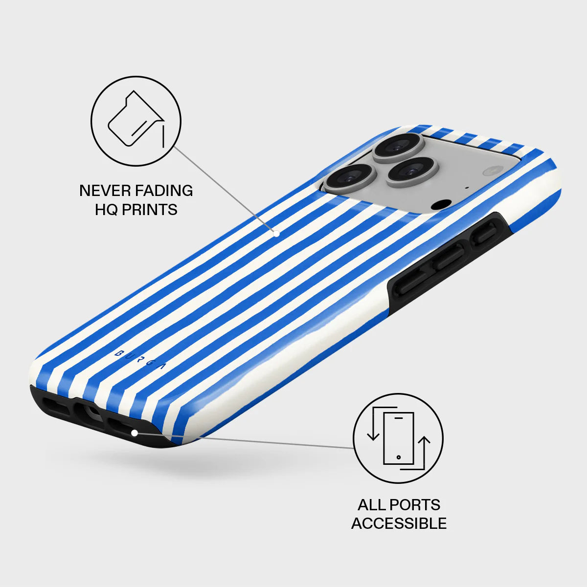 Burga Tough Case avec MagSafe pour iPhone 17 Pro - Kafenio