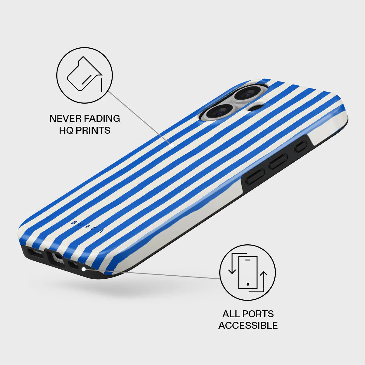Burga Tough Case avec MagSafe pour iPhone 17 - Kafenio