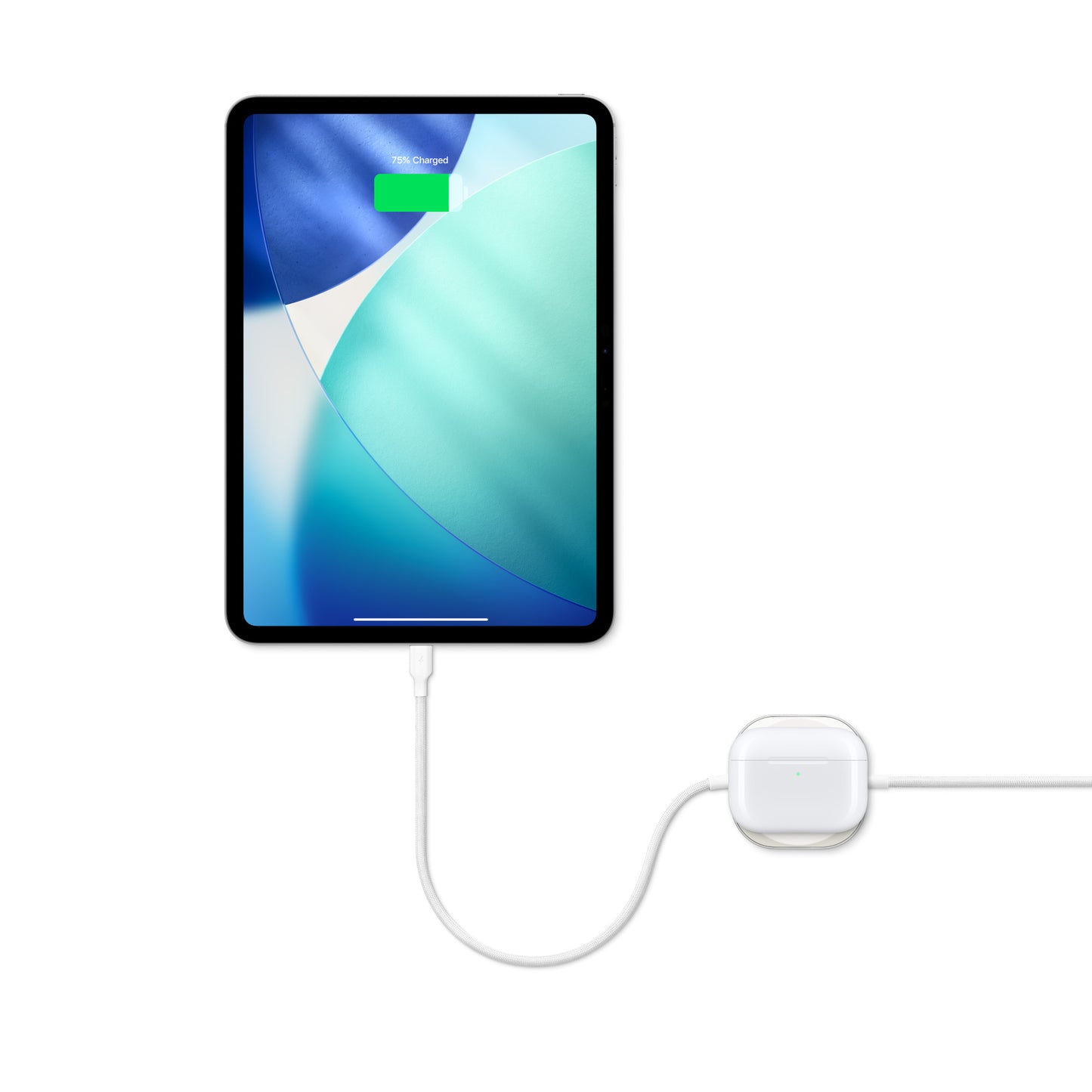 Zens Pro 2 | Wireless Charger - Charging Cable USB-C/USB-C - Wit