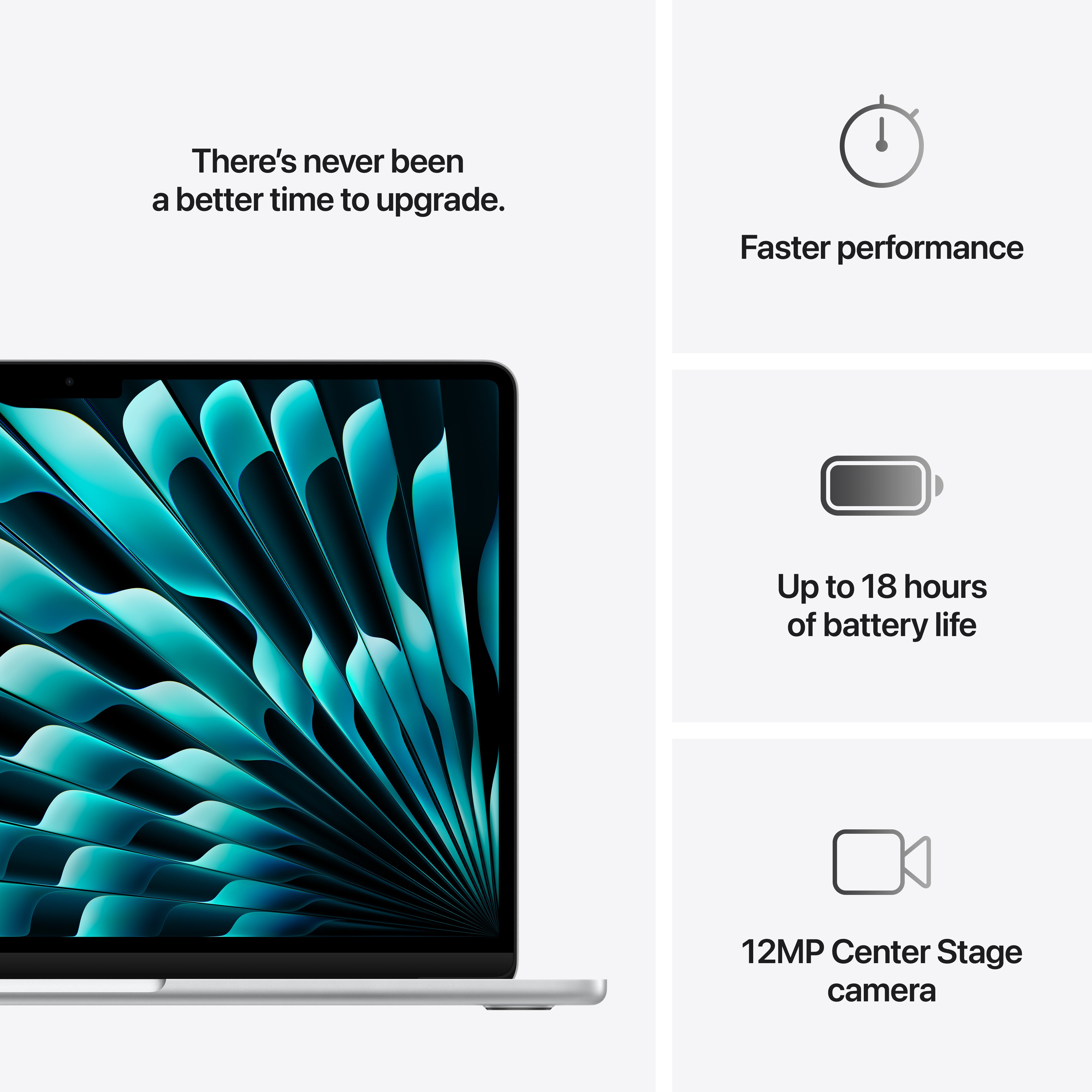 13-inch MacBook Air: Apple M4-chip met 10‑core CPU en 10‑core GPU
