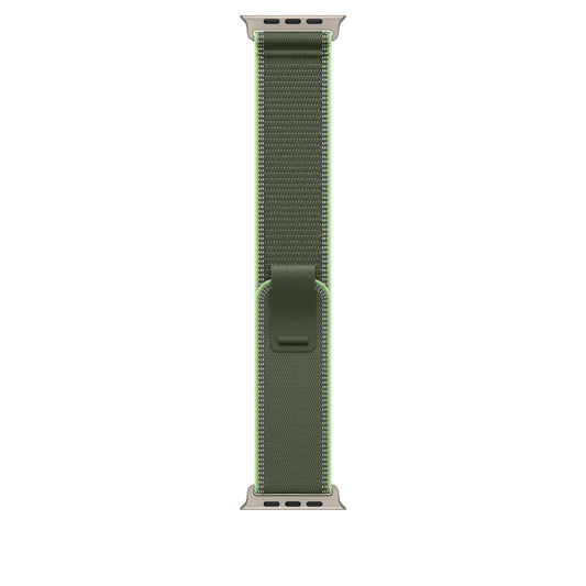 49mm-green-neon-trail-loop--s-m-natural-titanium-finish_MFT44ref