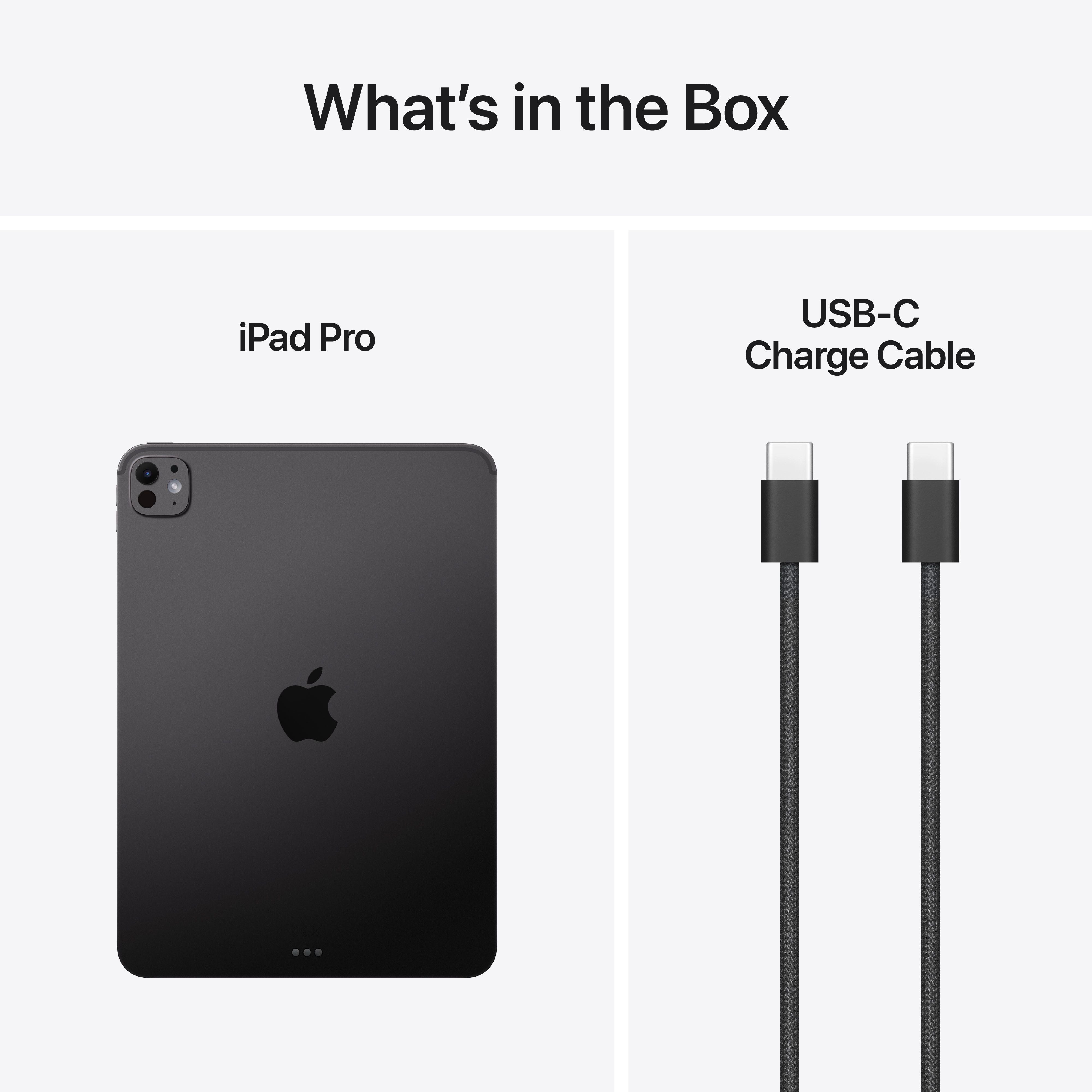 11‑inch iPad Pro Wi-Fi 256 GB Standaardglas - Spacezwart (M5) – Lab9