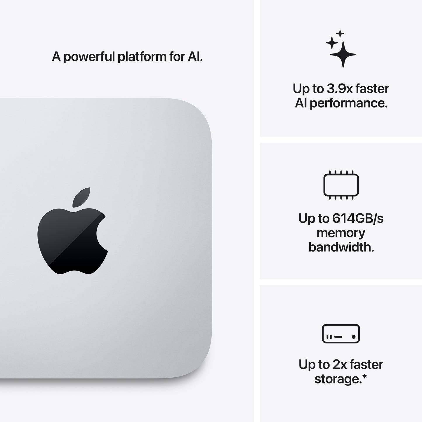 Mac Studio: Apple M5 Max-chip met 18‑Core CPU en 32‑Core GPU, 36 GB, 512 GB SSD