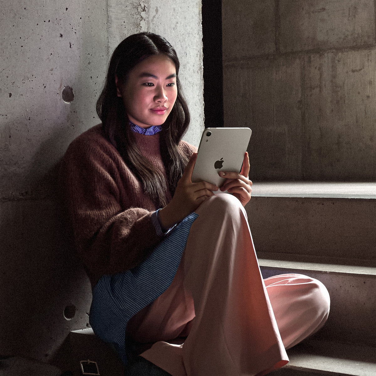 iPad mini Wi-Fi 512 GB - Glas met nanotextuur - Middernacht (A20 Pro)