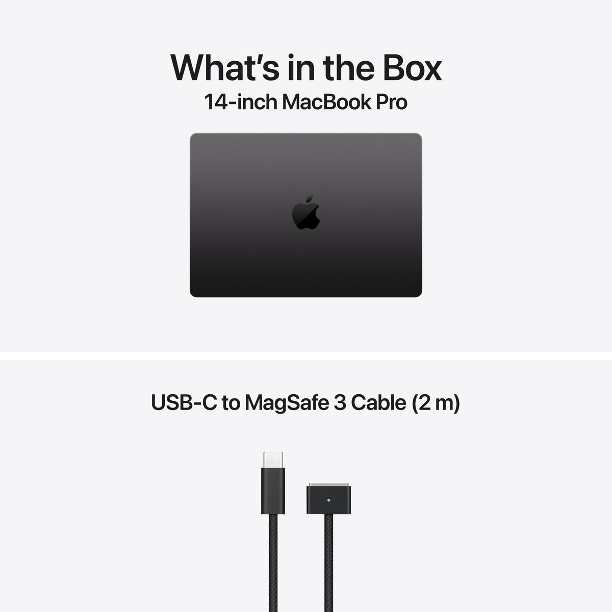 MacBook Pro 14 pouces: Puce Apple M6 avec CPU 12 cœurs et GPU 12 cœurs, 1 To SSD - Noir sidéral