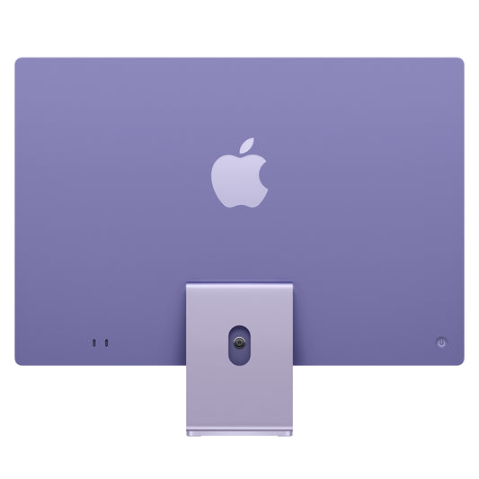 24-inch iMac met Retina 4,5K‑display: Apple M6-chip met 10‑Core CPU en 10‑Core GPU, Standaardglas, 16 GB, 256 GB SSD - Paars (Qwerty NL)