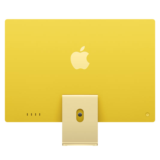 24-inch iMac met Retina 4,5K‑display: Apple M6-chip met 12‑Core CPU en 12‑Core GPU, Standaardglas, 24 GB, 512 GB SSD - Geel (Azerty FR)
