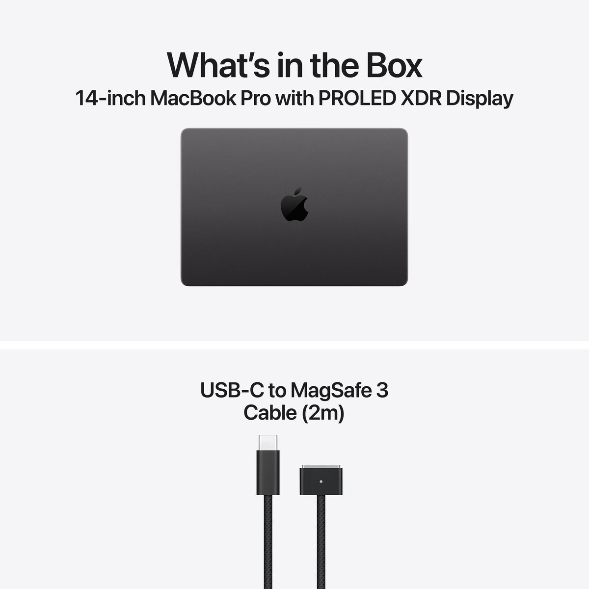 14‑inch MacBook Pro met PROLED XDR-display: Apple M5 Pro-chip met 15‑Core CPU en 16‑Core GPU, 24 GB, 1 TB SSD - Spacezwart (Qwerty NL)