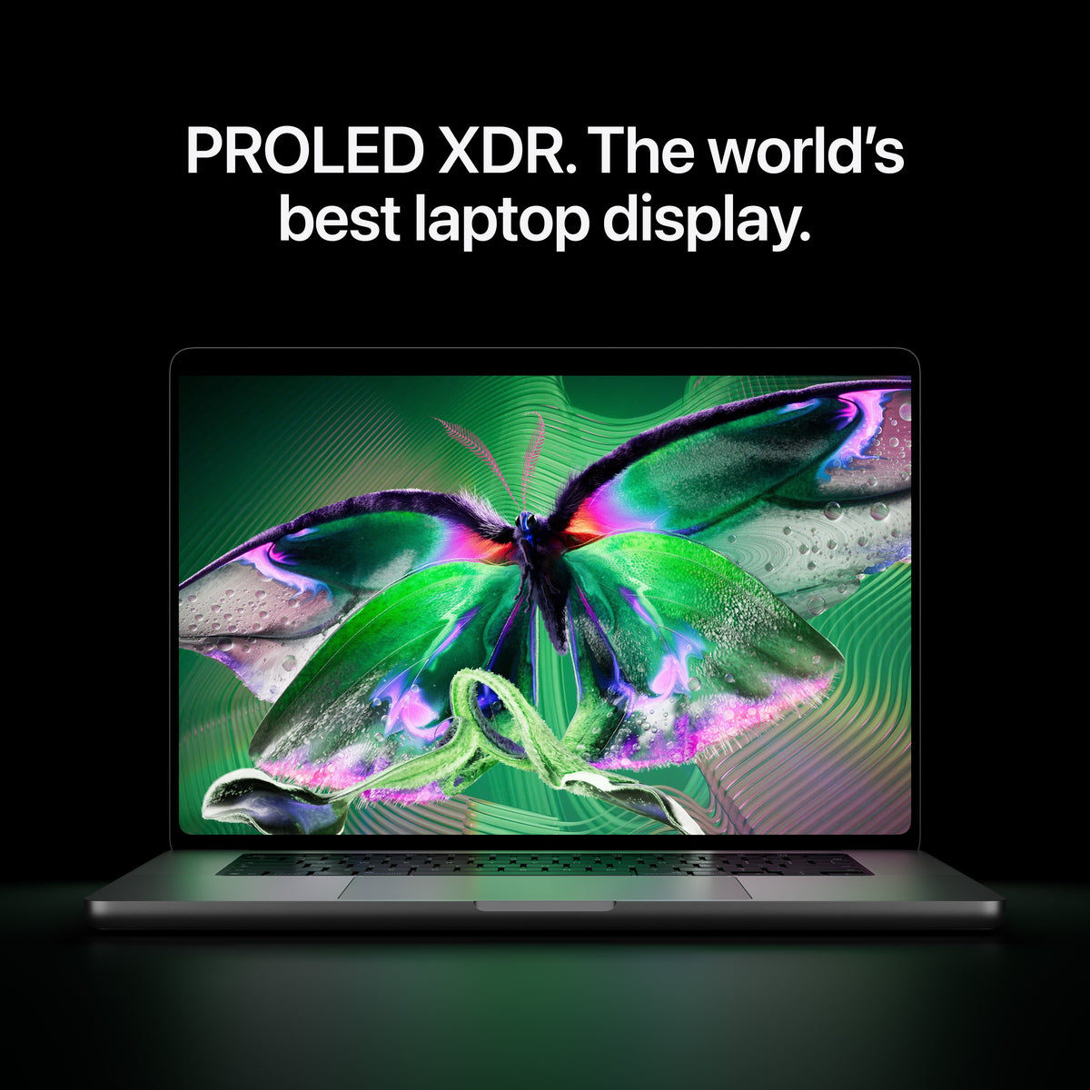 16‑inch MacBook Pro met PROLED XDR-display: Apple M5 Max-chip met 18‑Core CPU en 32‑Core GPU, 36 GB, 2 TB SSD - Spacezwart (Azerty FR)