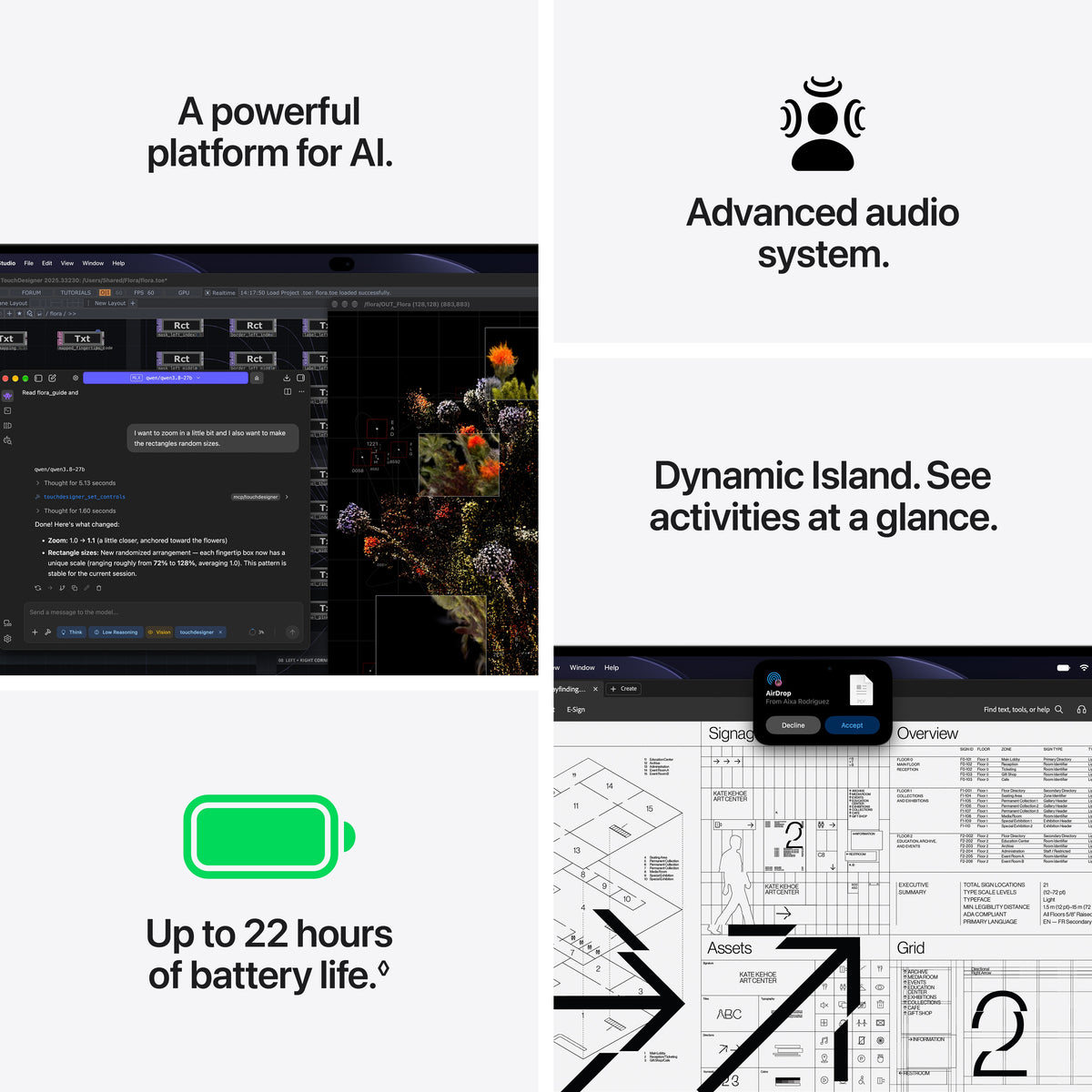 16‑inch MacBook Pro met PROLED XDR-display: Apple M5 Max-chip met 18‑Core CPU en 32‑Core GPU, 36 GB, 2 TB SSD - Spacezwart (Azerty FR)