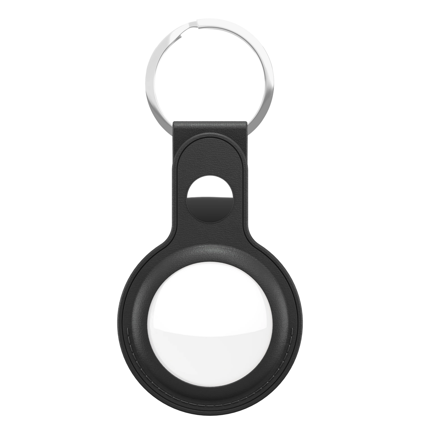 KeyBudz AirTag-sleutelhanger - Zwart