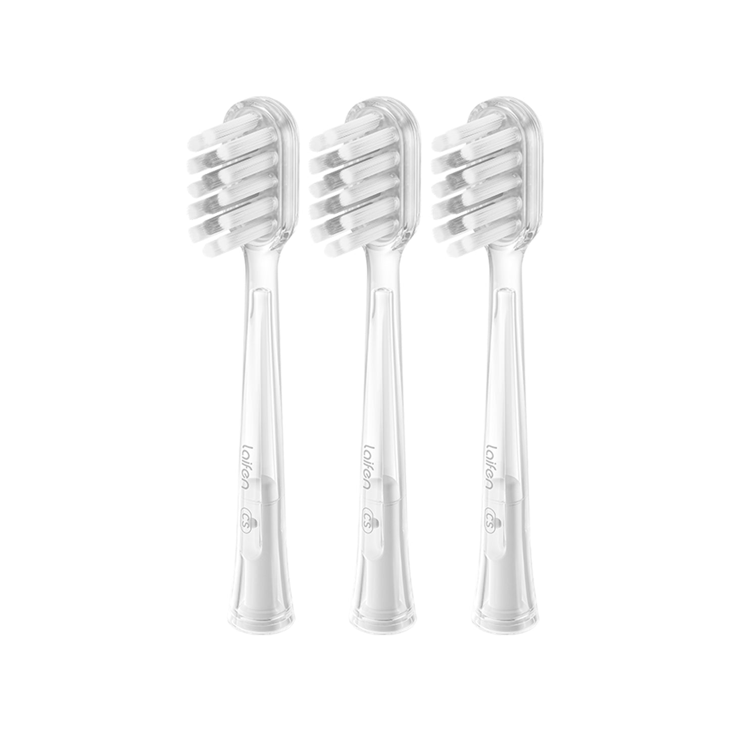 Laifen Wave Opzetborstels - Tandvleesverzorging (3 pack) - Transparant