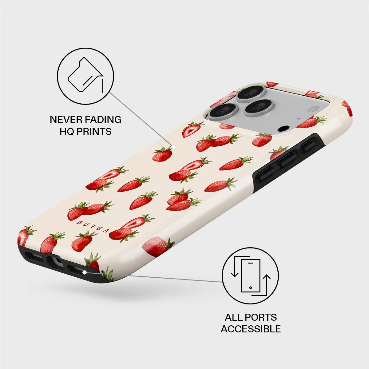 Burga Tough Case avec MagSafe pour iPhone 17 Pro Max - Freshly Picked
