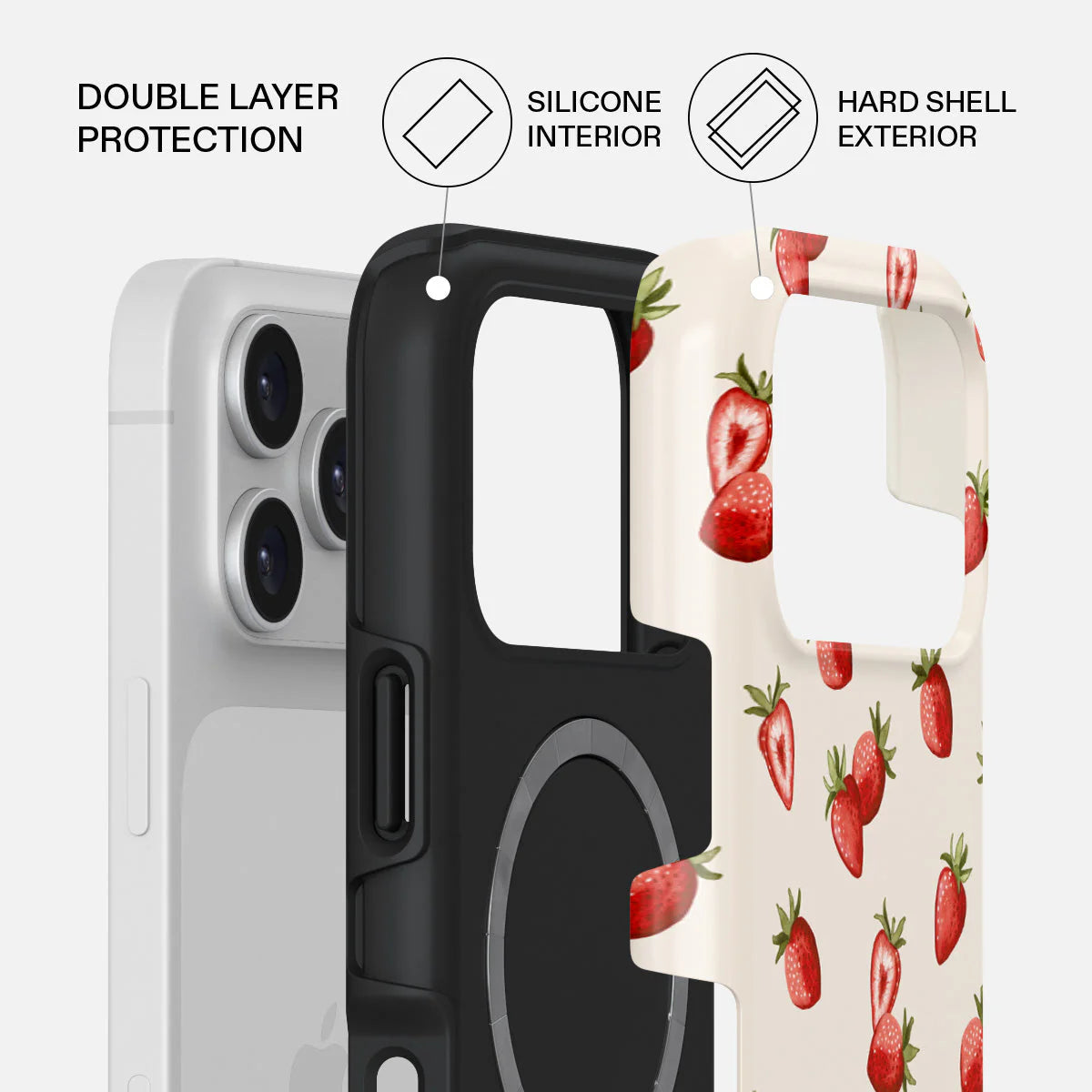 Burga Tough Case met MagSafe voor iPhone 17 Pro - Freshly Picked