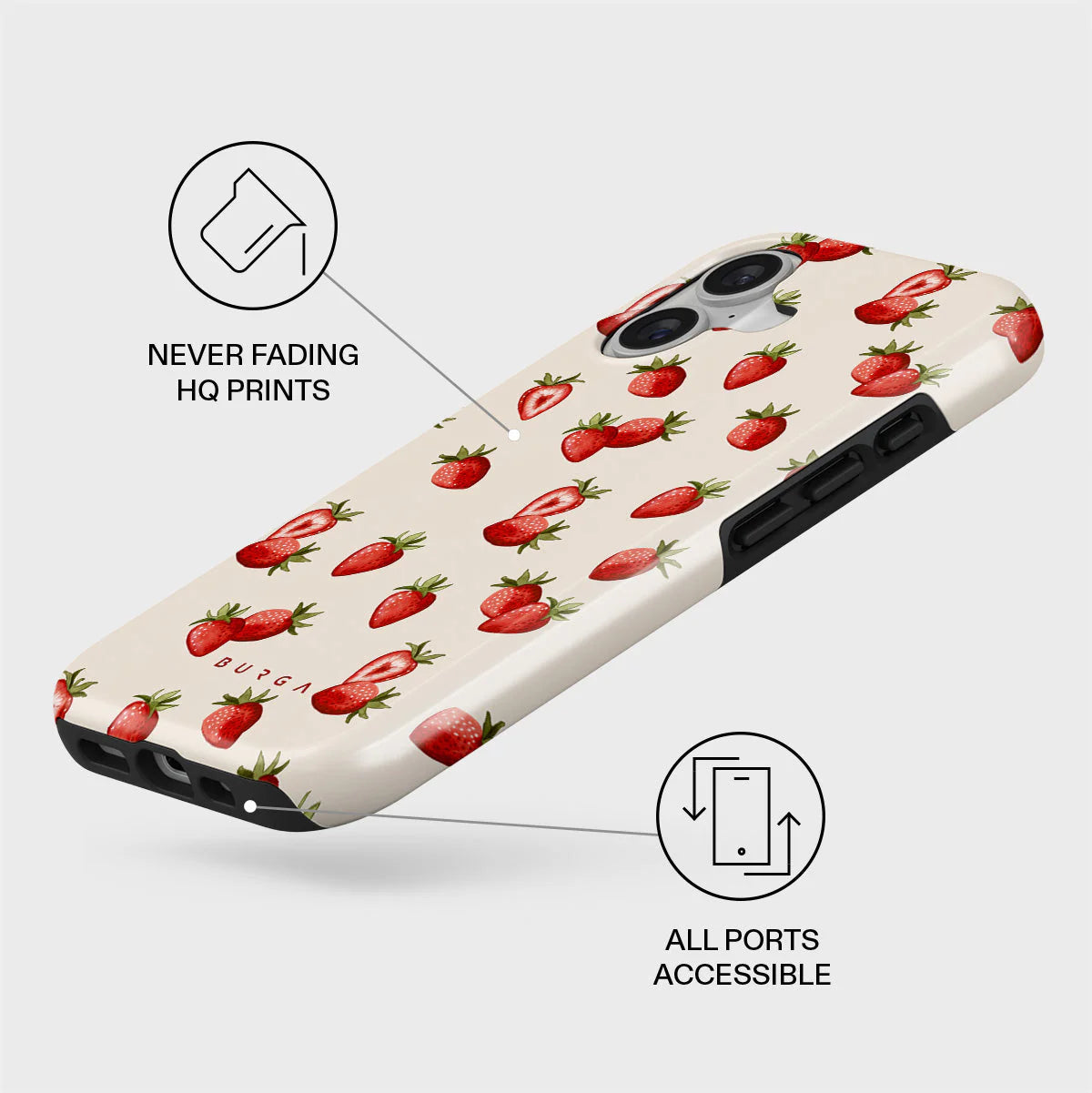 Burga Tough Case avec MagSafe pour iPhone 17 - Freshly Picked