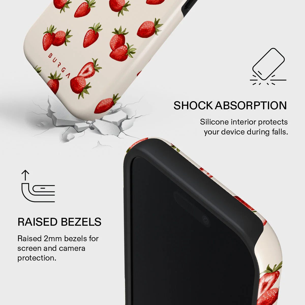 Burga Tough Case avec MagSafe pour iPhone 17 - Freshly Picked