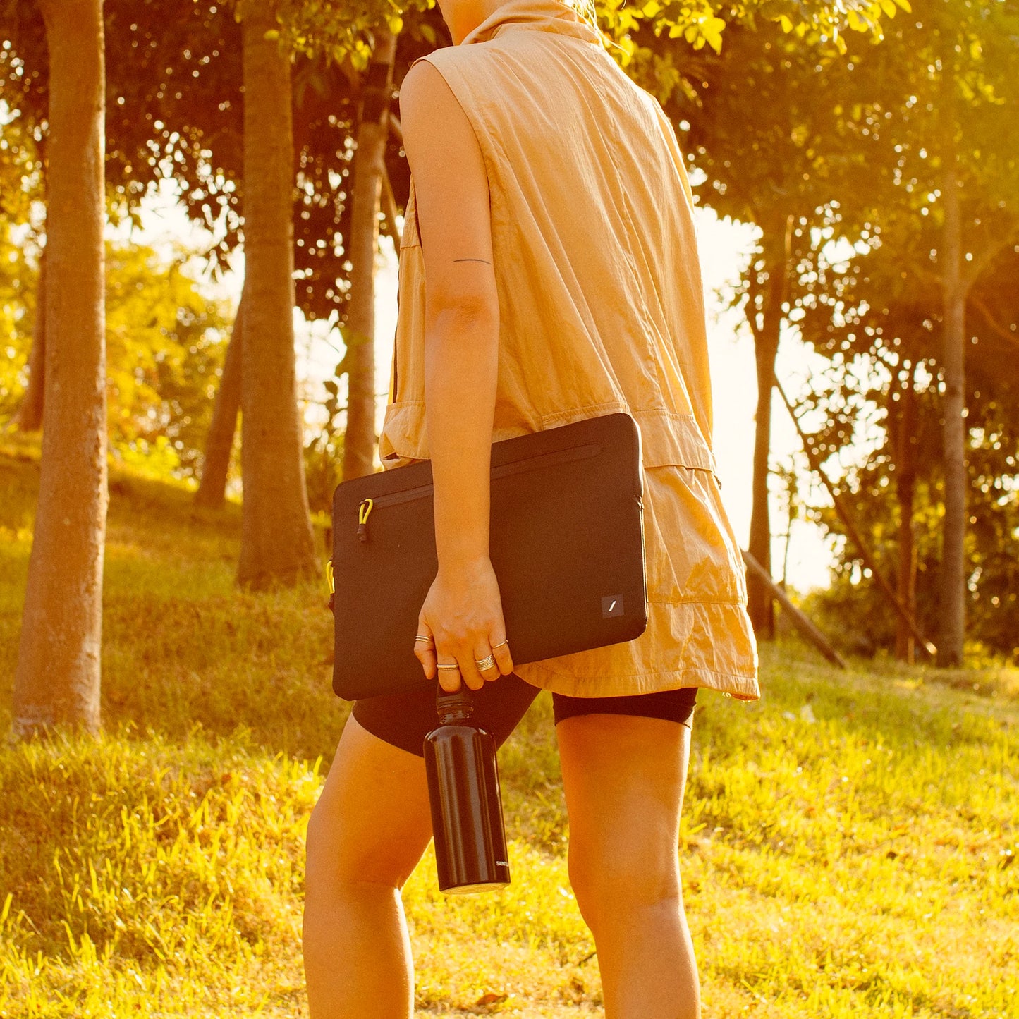 Native Union Ultralight sleeve pour MacBook 14 pouces - Vert ardoise