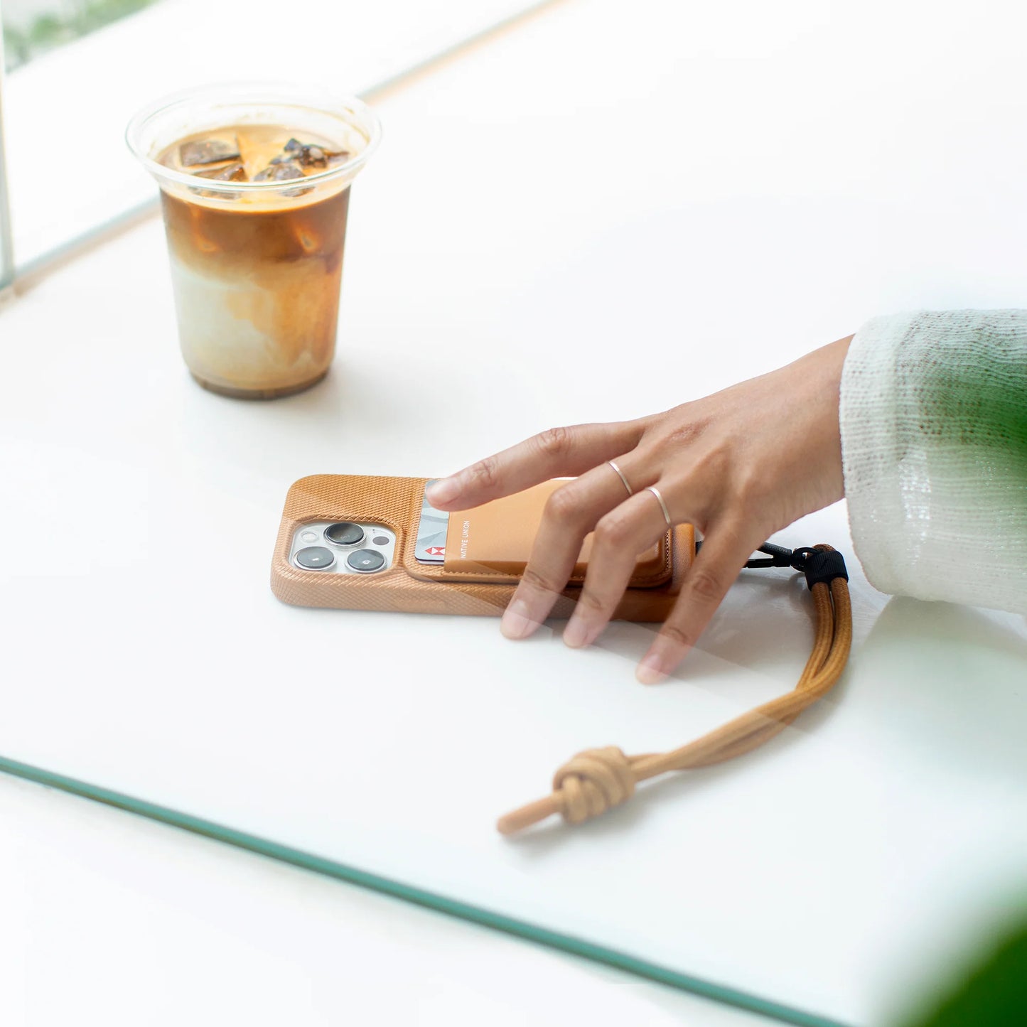 EOL Native Union (Re)Classic Card Wallet - Jaune
