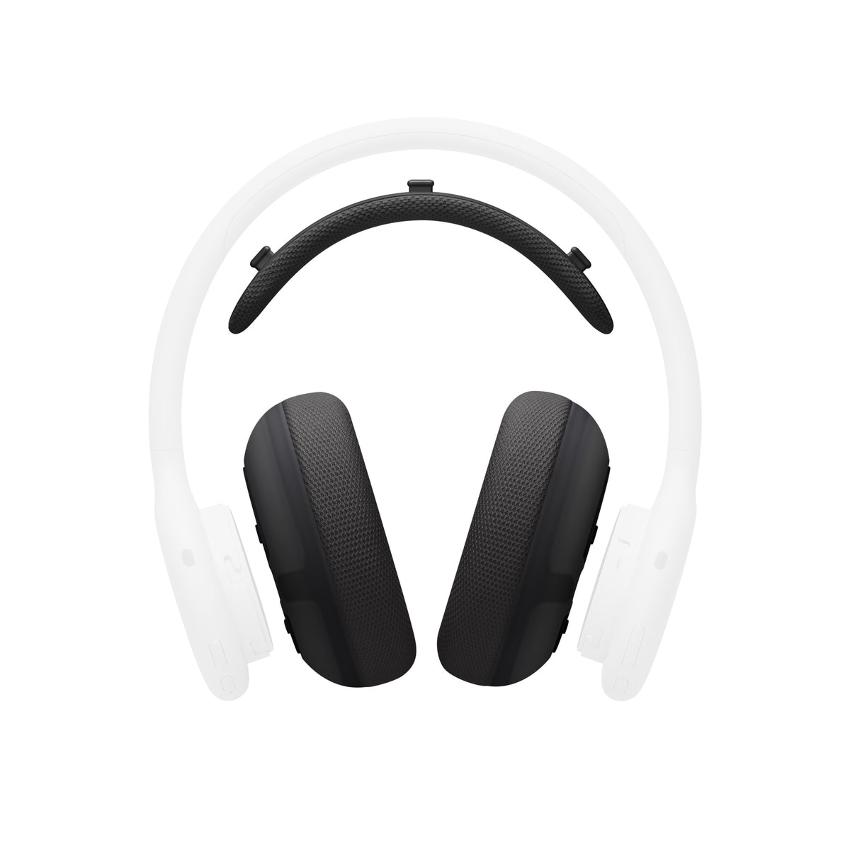 Kit de coussinets Beats 360 – Coussinets en maille technique pour écouteurs et arceau Noir