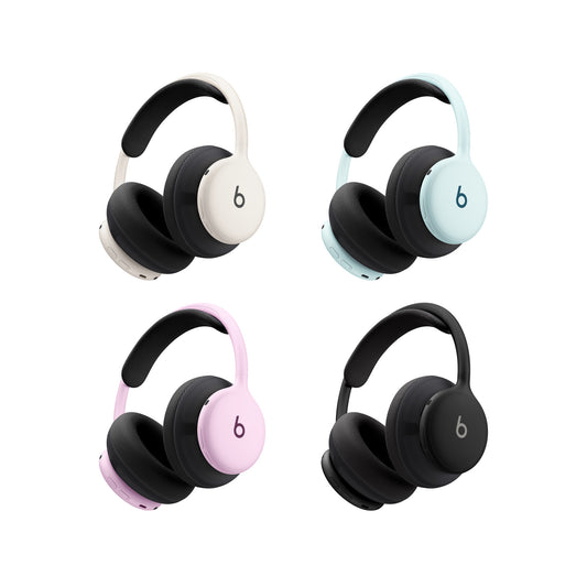 Kit de coussinets Beats 360 – Coussinets en maille technique pour écouteurs et arceau Noir